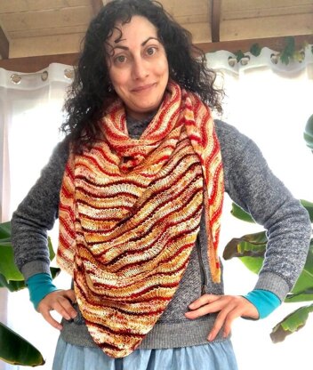 WTF Ripple Shawl (Wavy, Trendy, Fabulous)