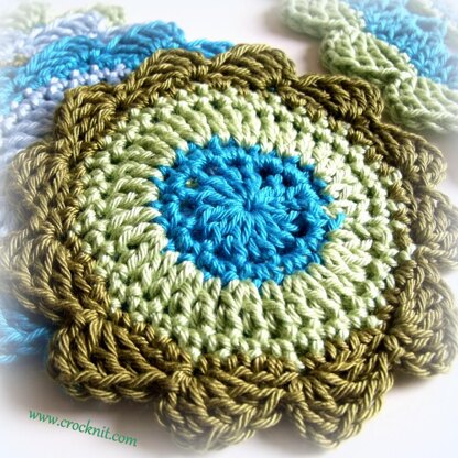 Crochet Coasters SEASIDE