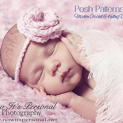 Flower Blossom Headband Crochet Pattern 107