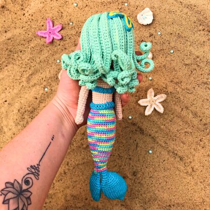 Mermaid Sirena crochet pattern