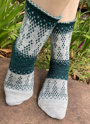 Chautauqua Pines Socks