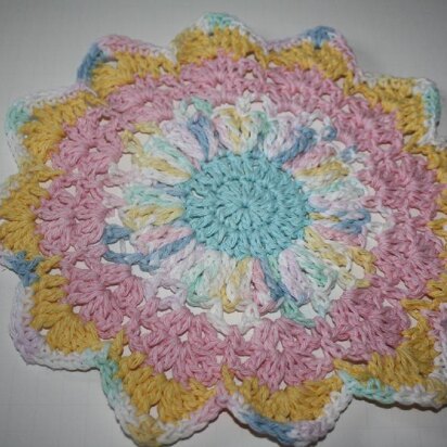 Cotton Candy Dishcloth