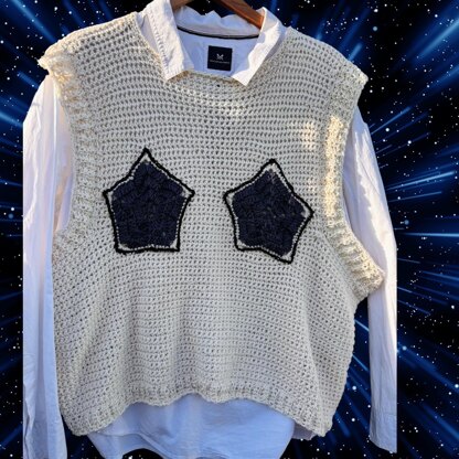 Star Crochet Slipover