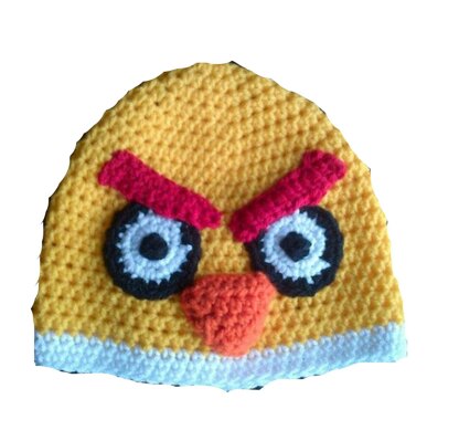 Yellow Angry Bird Hat