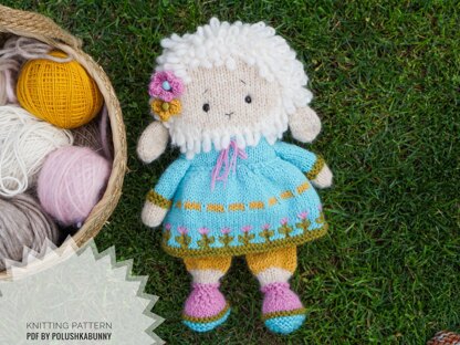 Cute Knit Lamb