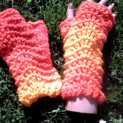 Wave Chunky Gloves