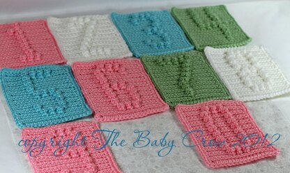 Numbers and Symbols for Baby Blanket