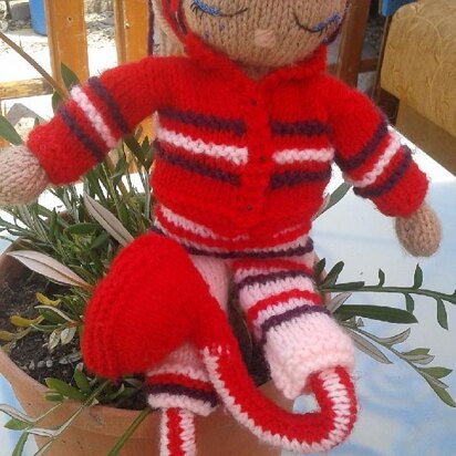 Knitted Doll Jackets for a 15 inch doll