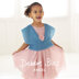 Deep V Top -  Knitting Pattern for Kids in Debbie Bliss Angel by Debbie Bliss