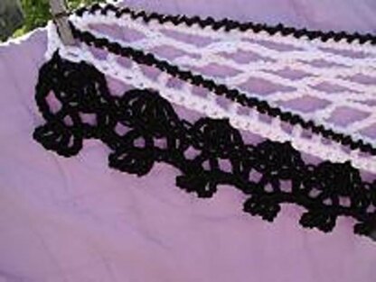 Wicked Skull Scarf or Shawl
