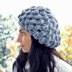 Chunky puff french beret