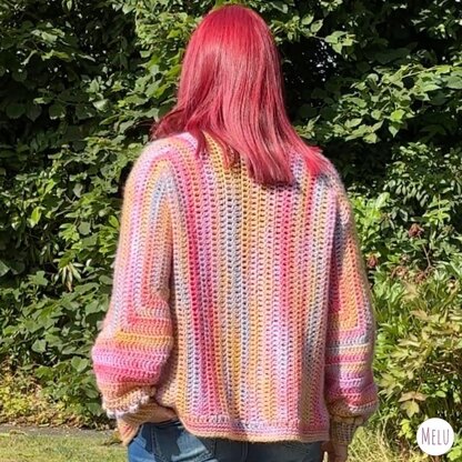 Solid Flexi Hexi Longline Cardi