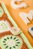 Crochet laptop / iPad / Kindle case "Juicy kiwi"