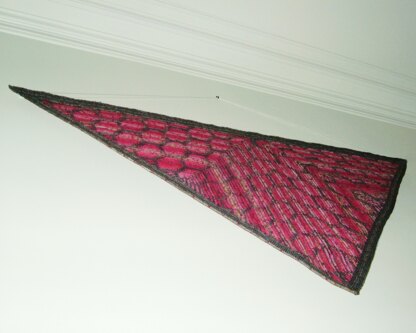 Honeycomb Illusion Shawl