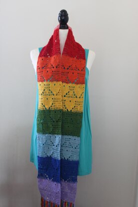 Pride Heart Scarf