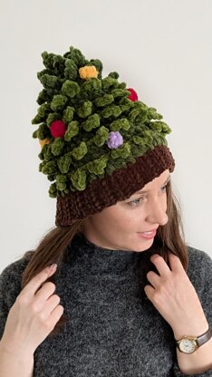 Crochet Christmas Tree Hat Pattern: Holiday Crochet Hat