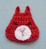 Crochet applique owl fox and forest animals