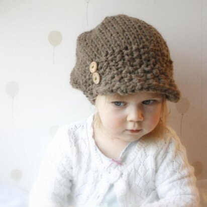 Morgan newsboy hat