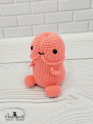 Penis Kawaii amigurumi Crochet pattern by Vitastoys