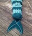 Mermaid Tail Crochet Blanket