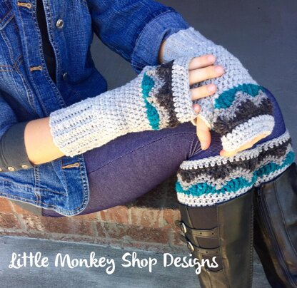 Alpine Fingerless Gloves