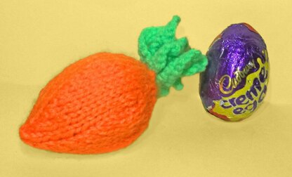 Easter Carrot chocolate creme egg cover