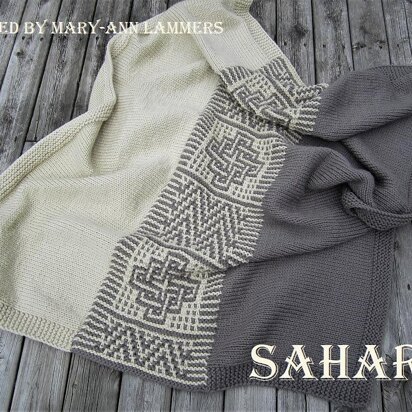Sahara Blanket - knitting pattern