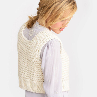 Blue Sky Fibers Lanesboro Vest PDF