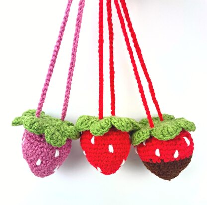 PDF PATTERN : Strawberry Bag Crochet Pattern Fruit Purse Crochet Pattern Handbag  Crochet Tutorial Crochet Accessories Patterns - Etsy