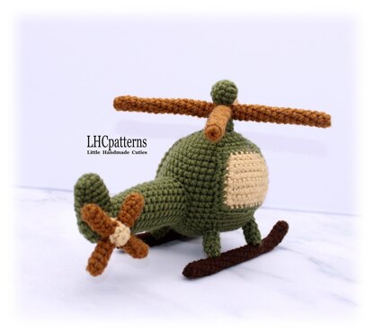 Military Helicopter Crochet Pattern