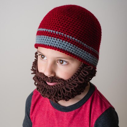 Curly / Straight Beard Beanie