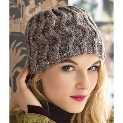 Noro 1714 Zig Zag Cable Hat PDF