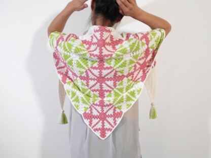 Tapestry Mosaic Shawl