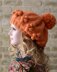 Bobbul knit hat with bobbles