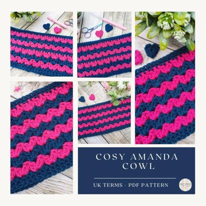 Cosy Amanda Cowl - UK Terms