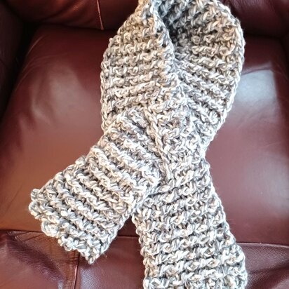 Quick & Easy Keyhole Scarf