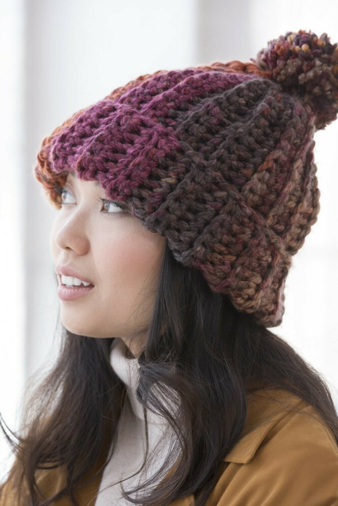 Pennington Hat in Lion Brand Mandala Thick & Quick - L80171