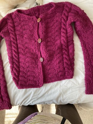 Cable Cardigan