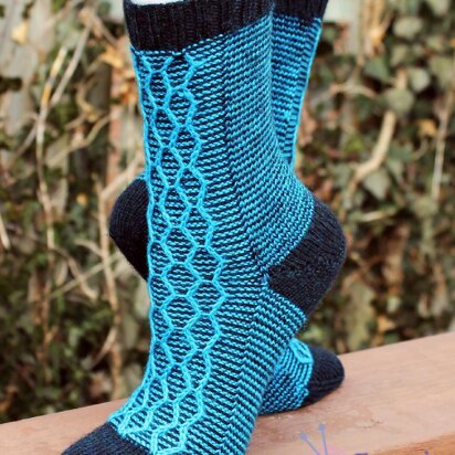 Wibbly Wobbly Timey Wimey Socks