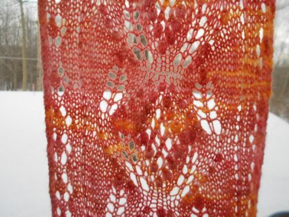 Estonian Fantasy Lace Scarf