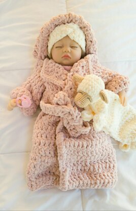 The Clean & Cuddly Baby Bathrobe