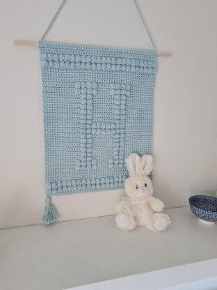 Letter H Wallhanging