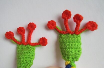 Red-Eyed Tree Frog Earflap Hat