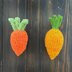Mini Knitted Carrot Pattern, Beginner Friendly Toy, Easter Decor (PDF Pattern)