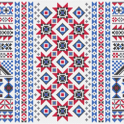 Riverdrift House Peacock & Star - Traditional - 15.5 x 9in - 39.5 x 22.5cm