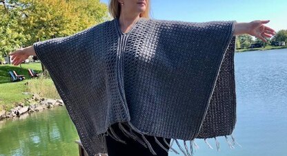 Saturday's Poncho Crochet Pattern