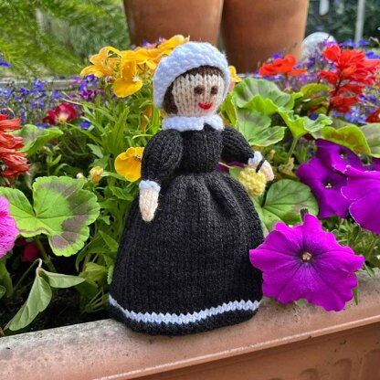 Florence Nightingale Doll Knitting Pattern - Toy Knitting Pattern