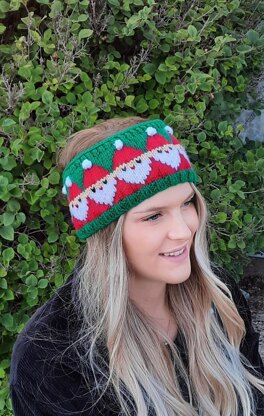 Santa Bobble Headband