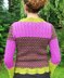 Three colour womens sweater