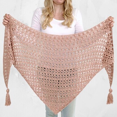 Vintage Tulip Shawl